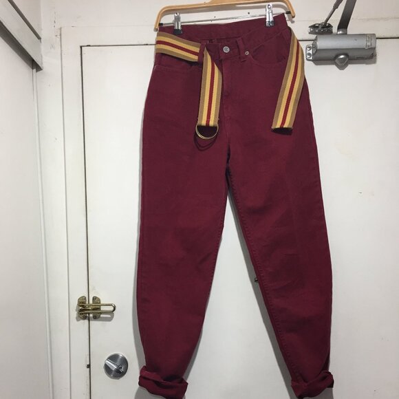 VINTAGE CALVIN KLEIN JEANS HIGH RISE JEANS SIZE 6 - Picture 8 of 12